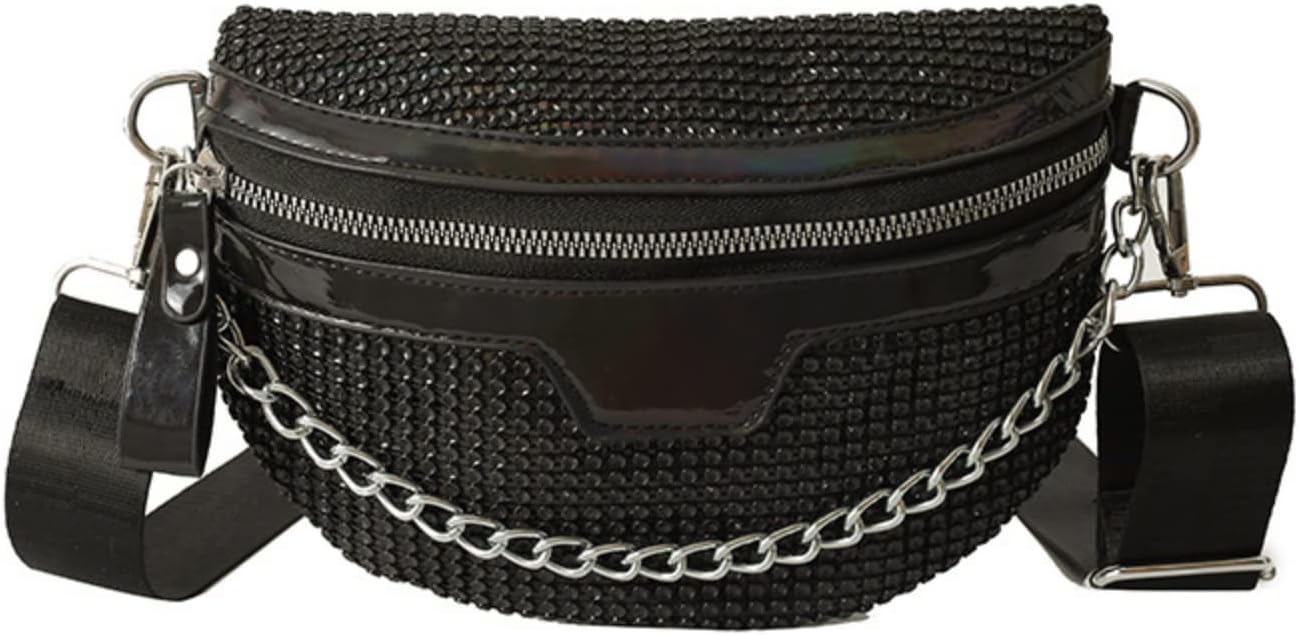 black Valentine fanny pack