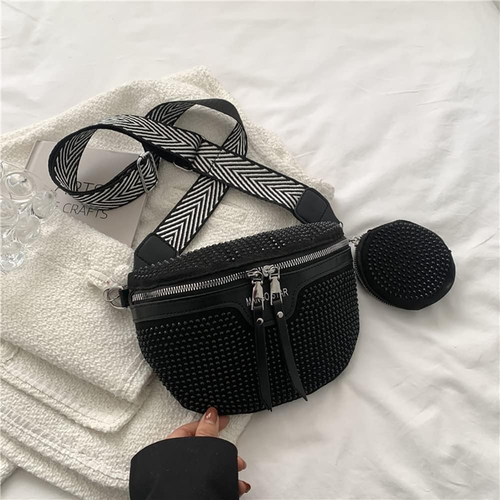 sac banane femme avec strass Manon