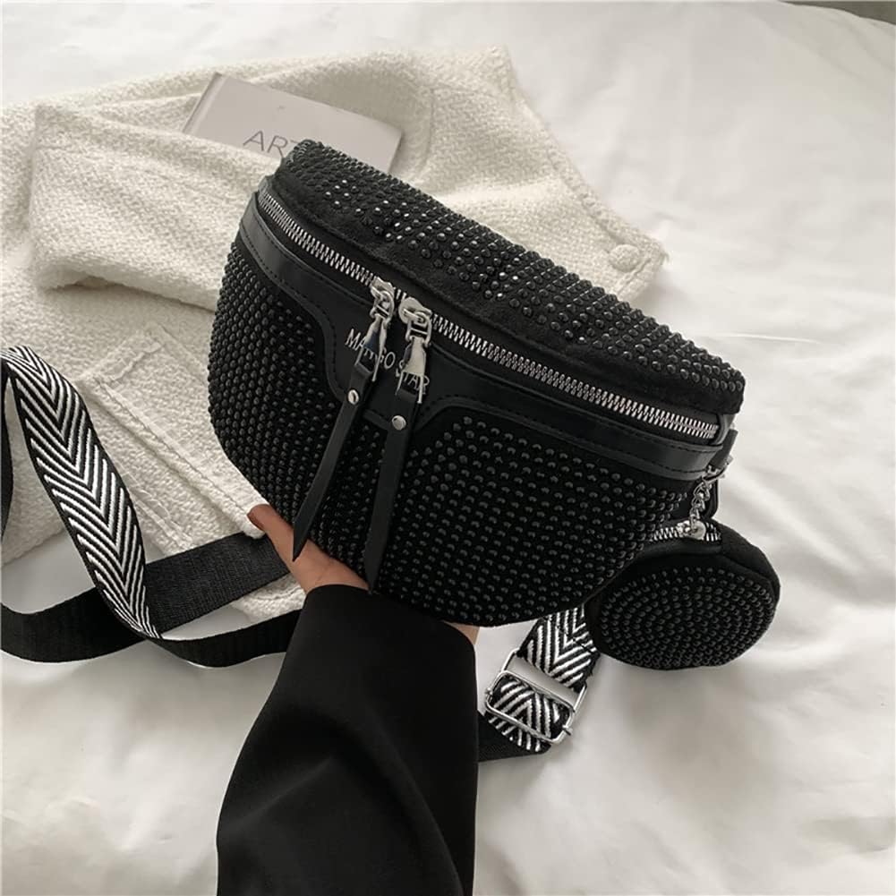 sac banane femme avec strass Manon
