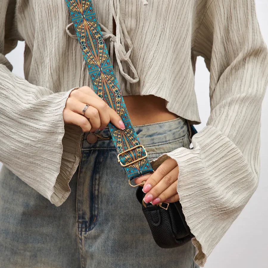 petit sac en bandoulière en cuir végétal Alix