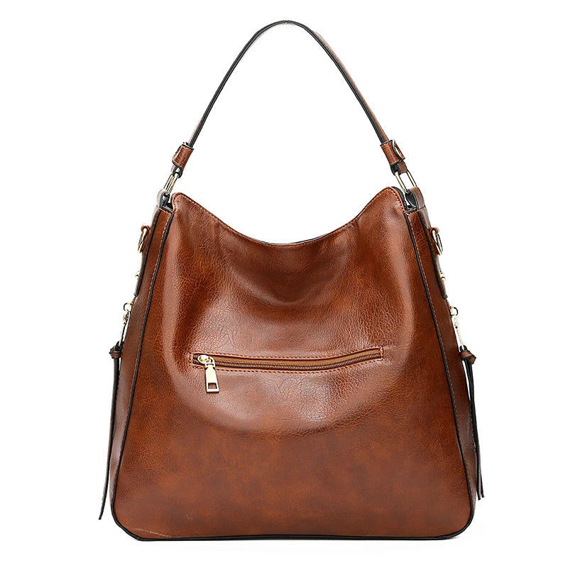 sac à main effet cuir vintage - Ariella