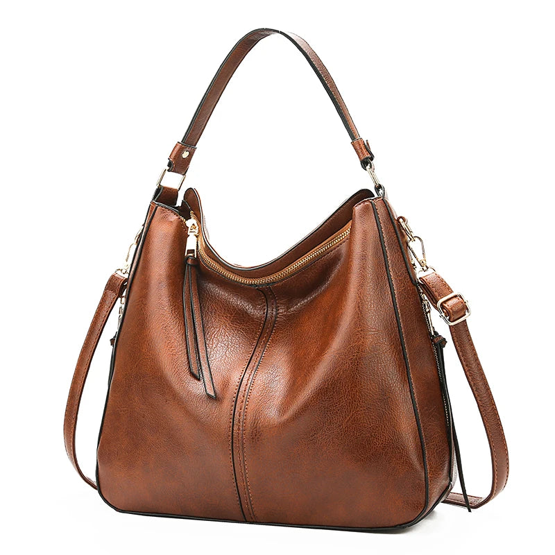 sac à main effet cuir vintage - Ariella