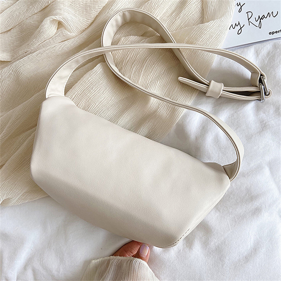 sac banane cuir lisse Éloïse