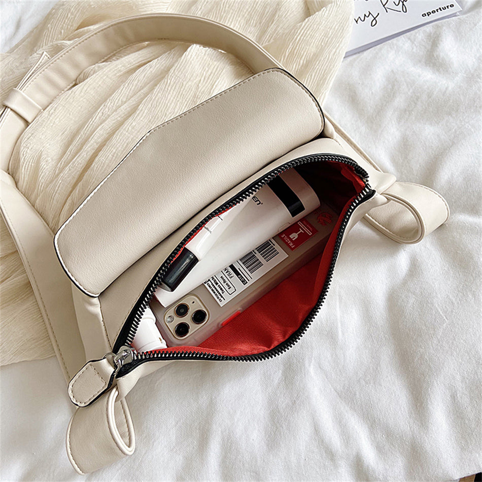 sac banane cuir lisse Éloïse