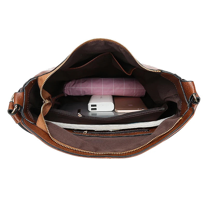 sac à main effet cuir vintage - Ariella