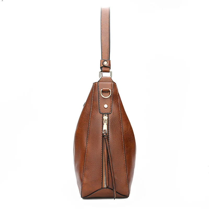 sac à main effet cuir vintage - Ariella
