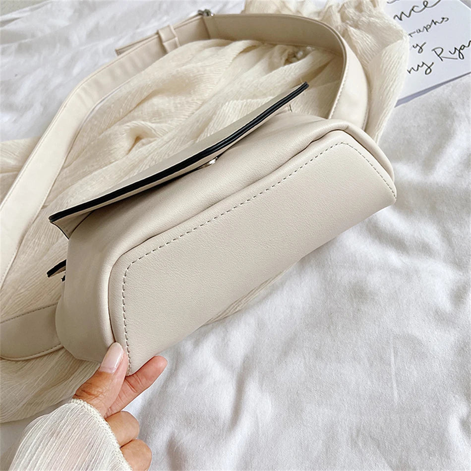 sac banane cuir lisse Éloïse