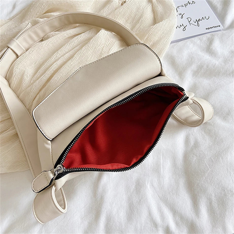 sac banane cuir lisse Éloïse