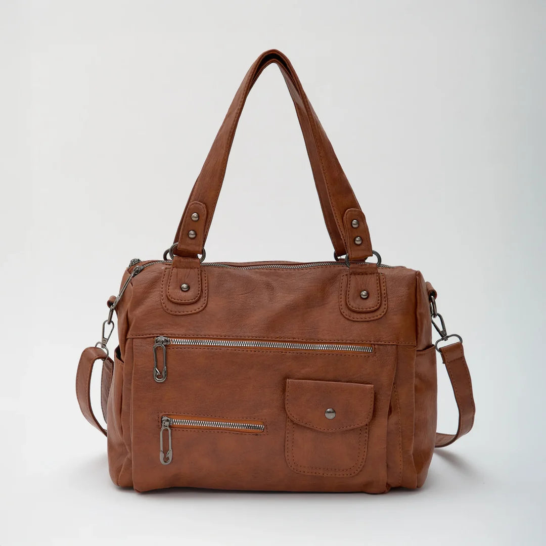 grand sac de cours en bandoulière - Iris