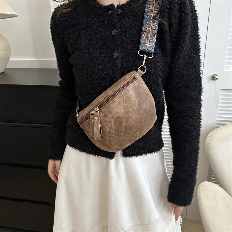 sac banane en tissu canvas - Aurora
