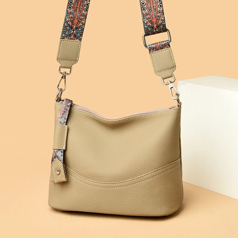 sac à bandoulière en cuir chic femme - Zélie