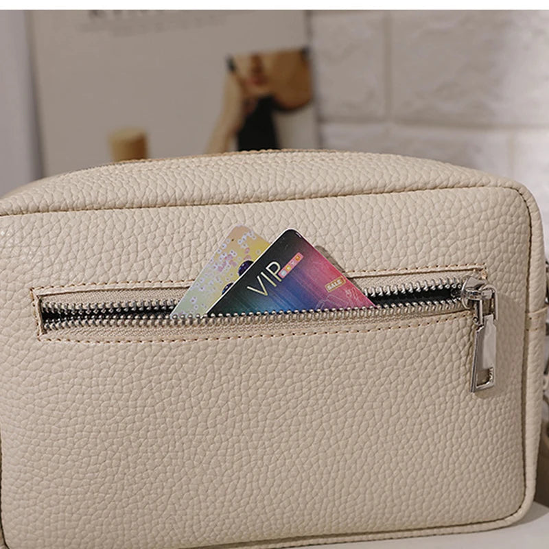 Zoé vegetable leather shoulder bag