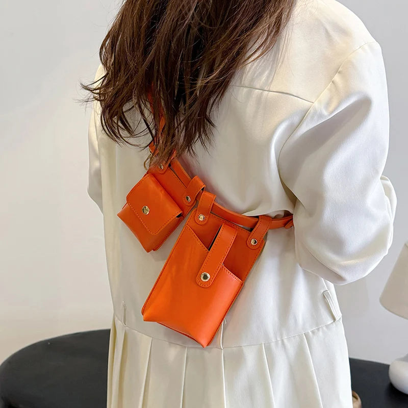 mini sac à bandoulière en cuir Edna