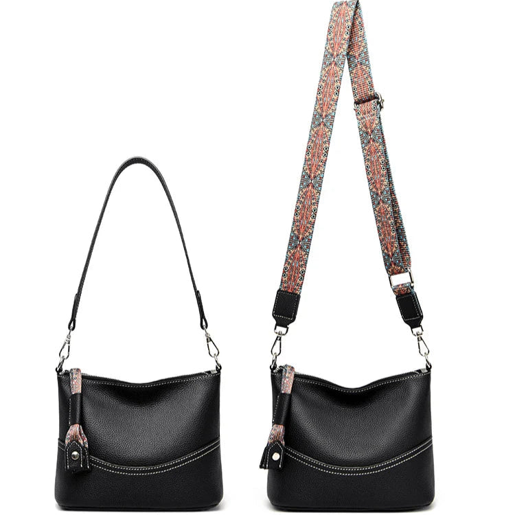 sac à bandoulière en cuir chic femme - Zélie