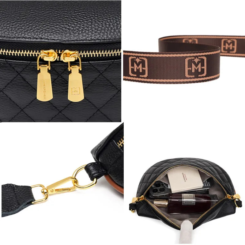 sac banane cuir Estelle