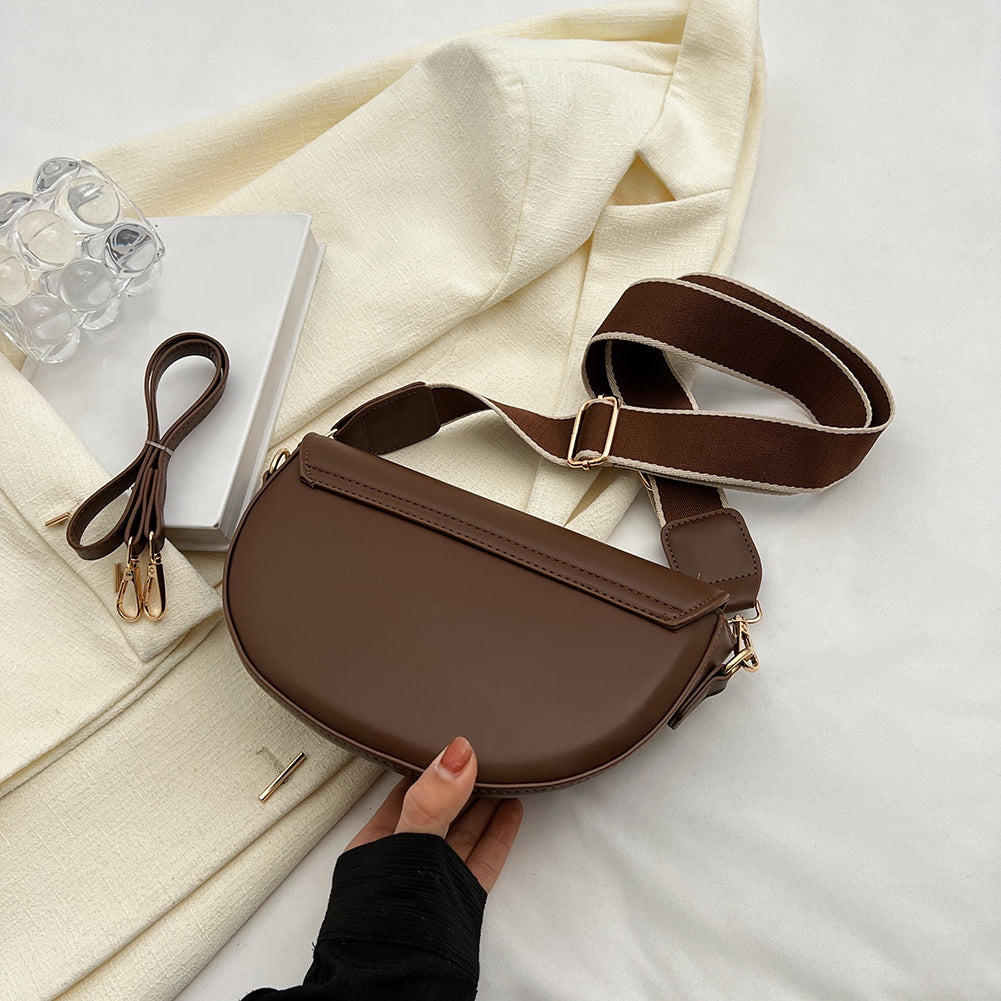 Claire half-moon shoulder bag