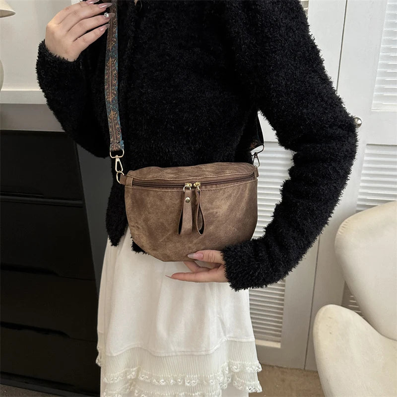 sac banane en tissu canvas - Aurora