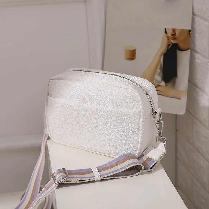 Zoé vegetable leather shoulder bag