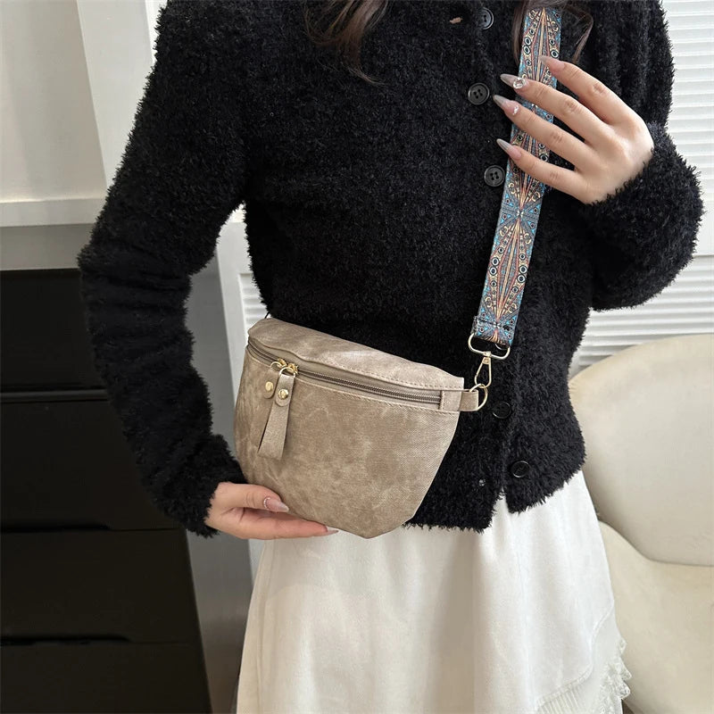 sac banane en tissu canvas - Aurora