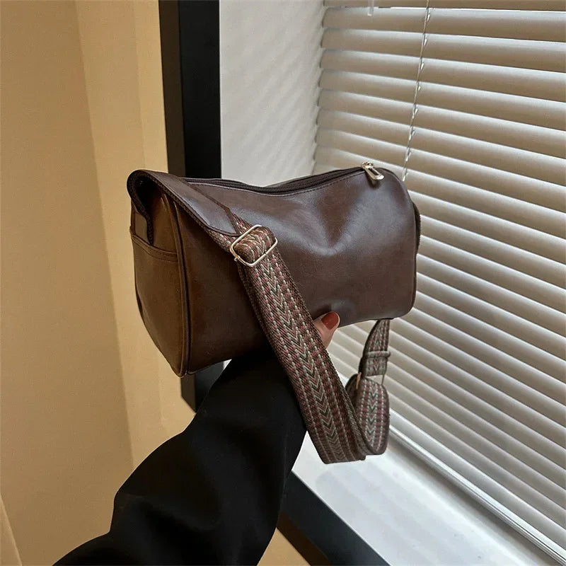 sac en bandoulière cuir vegan - Dorine