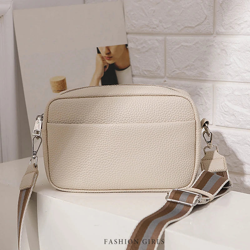 Zoé vegetable leather shoulder bag