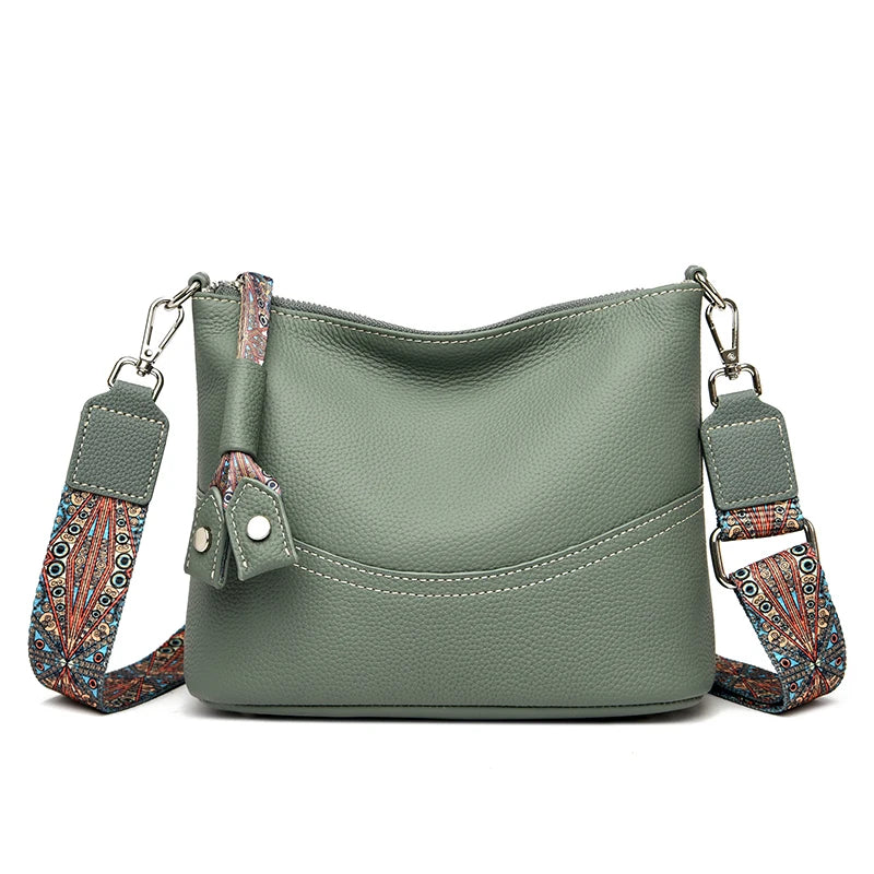 sac à bandoulière en cuir chic femme - Zélie