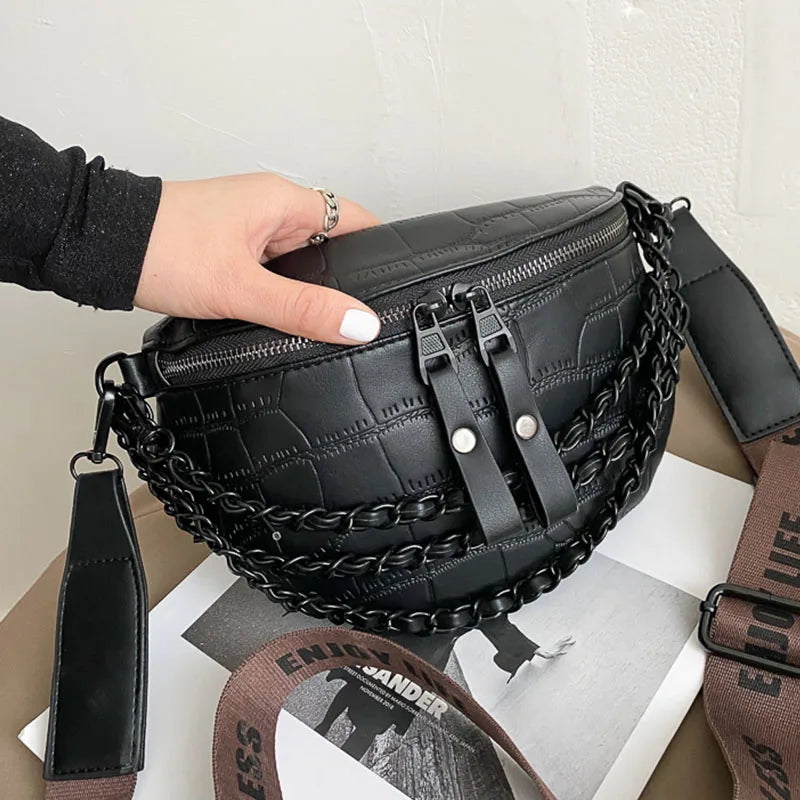 sac banane femme cuir Marie