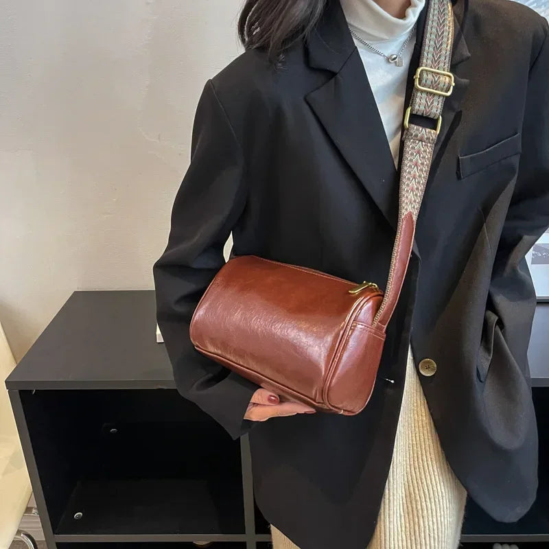 sac en bandoulière cuir vegan - Dorine