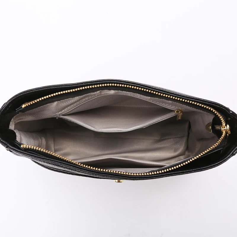 petit sac à bandoulière en cuir véritable - Tessa