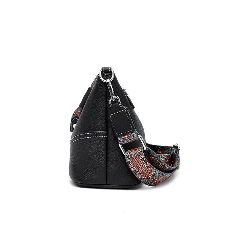 sac à bandoulière en cuir chic femme - Zélie
