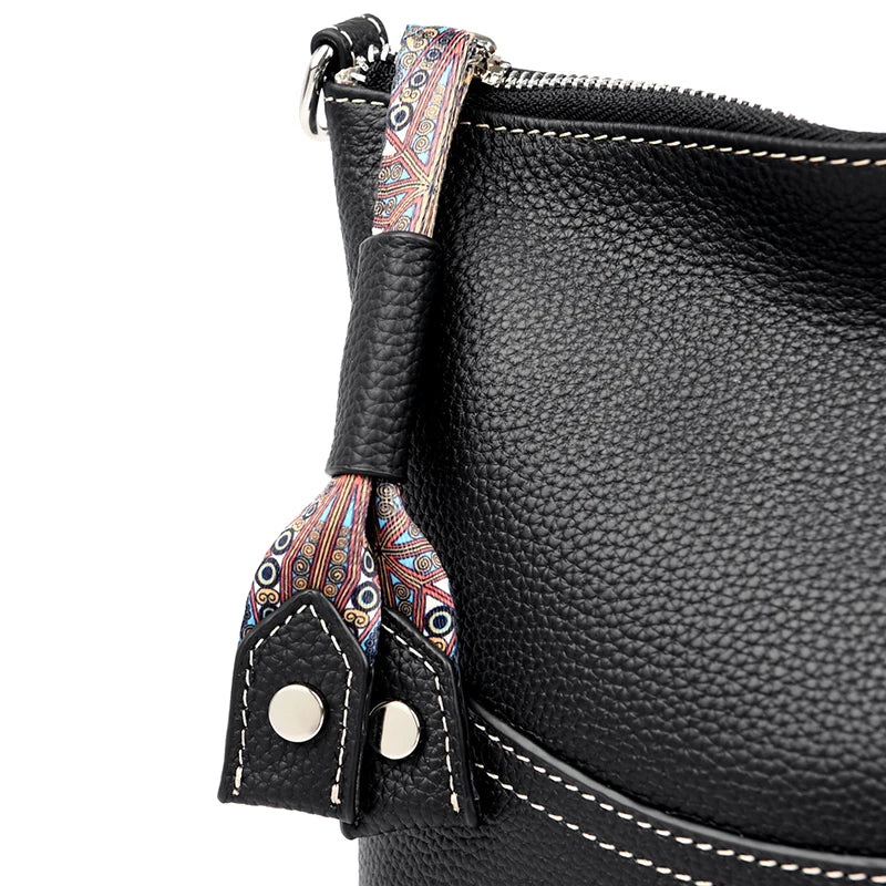 sac à bandoulière en cuir chic femme - Zélie