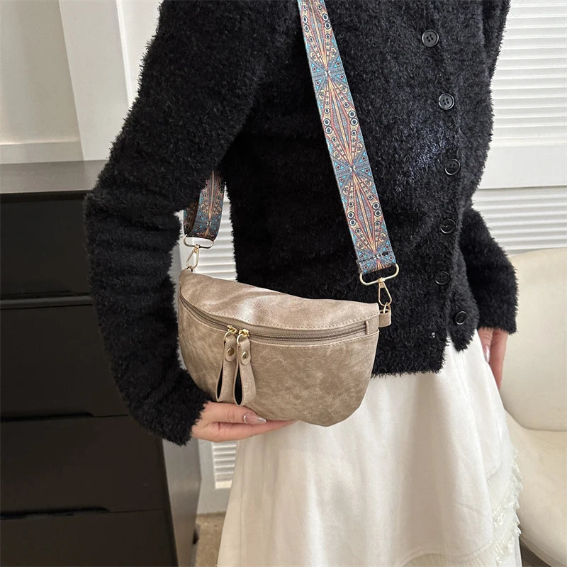 sac banane en tissu canvas - Aurora