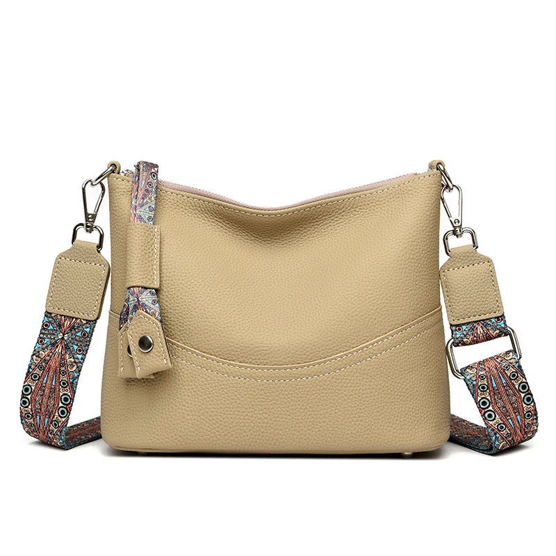 sac à bandoulière en cuir chic femme - Zélie