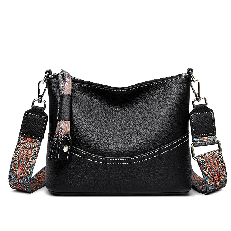 sac à bandoulière en cuir chic femme - Zélie