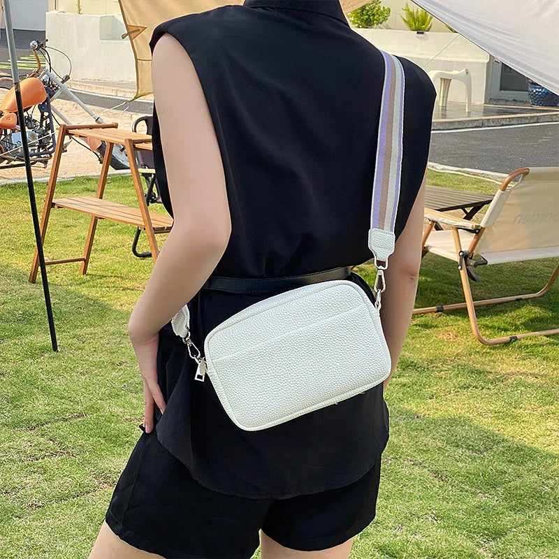Zoé vegetable leather shoulder bag