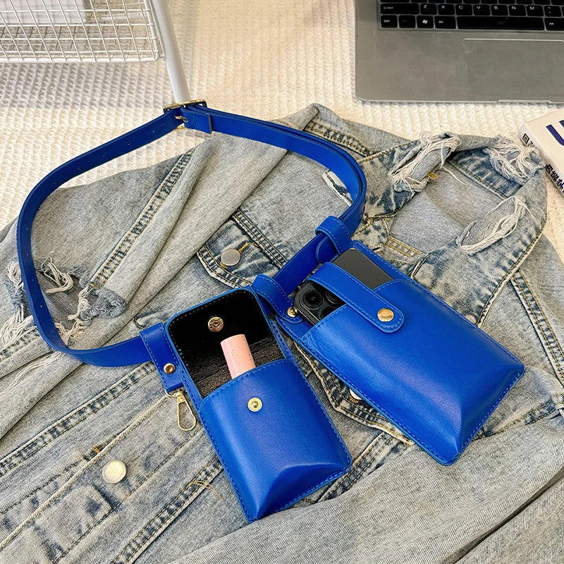 mini sac à bandoulière en cuir Edna