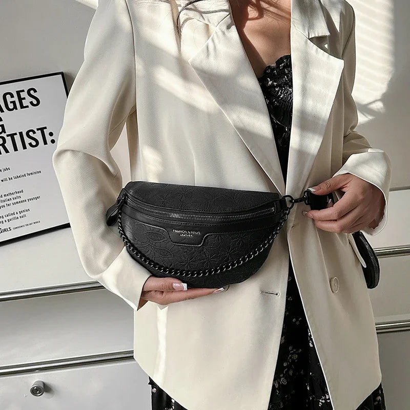 sac banane femme cuir Morgane