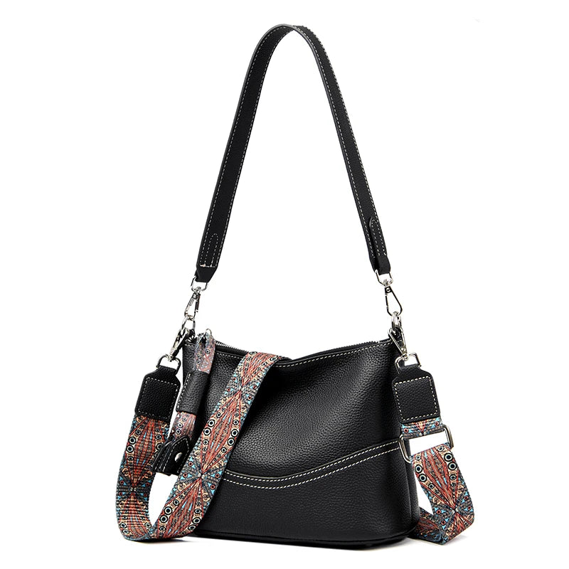 sac à bandoulière en cuir chic femme - Zélie