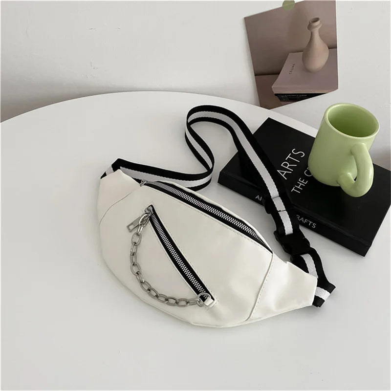sac banane femme cuir Jade