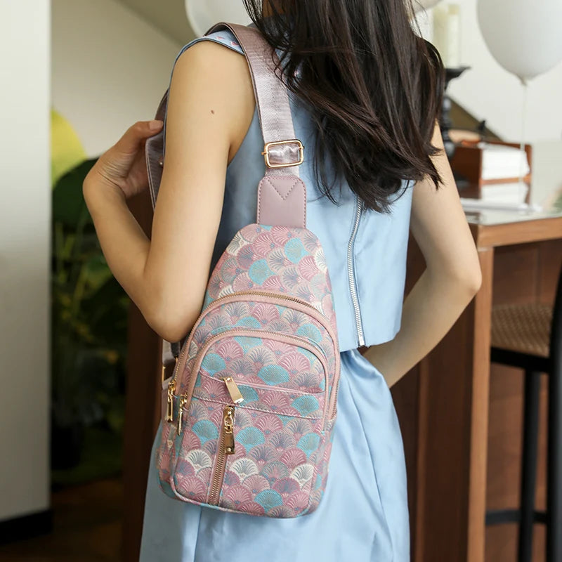 sac banane femme en tissu avec motifs Rachelle