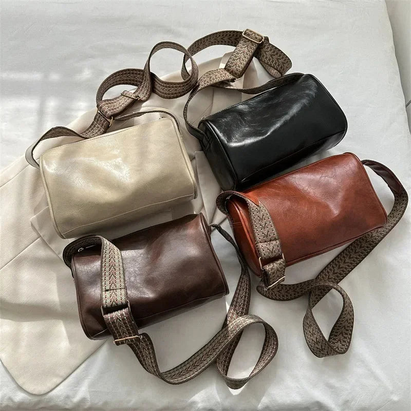 sac en bandoulière cuir vegan - Dorine