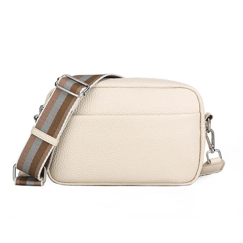 Zoé vegetable leather shoulder bag