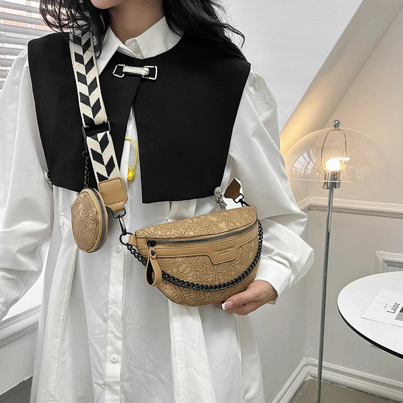 sac banane femme cuir Morgane