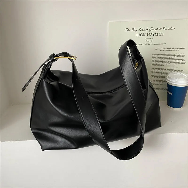 smooth and supple leather tote bag - Auréa