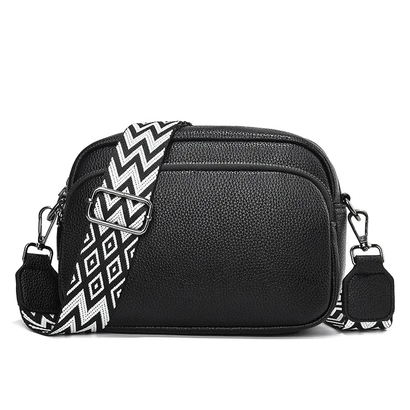 sac en bandoulière cuir végétal Emma