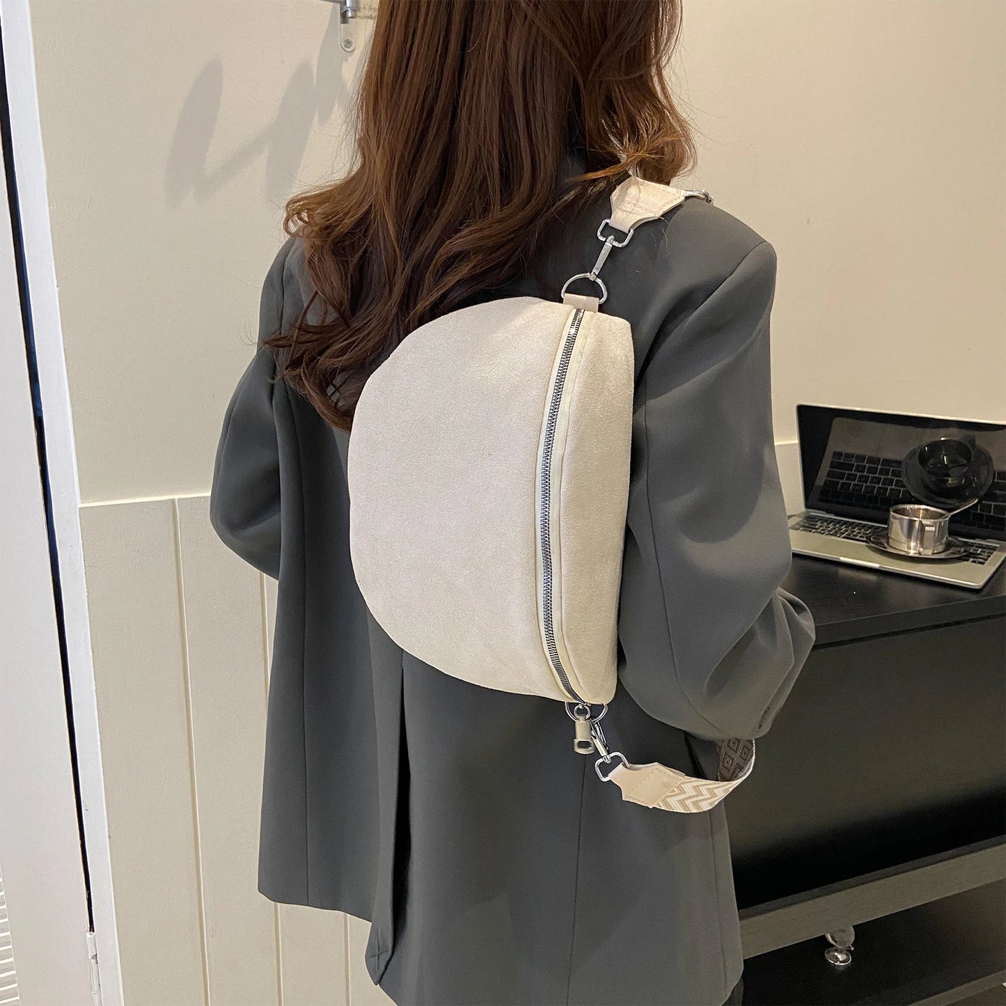 Fiona suede fanny pack
