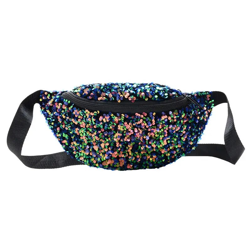 large sequined Amélie fanny pack