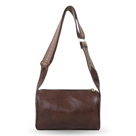 sac en bandoulière cuir vegan - Dorine