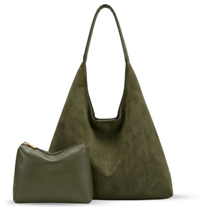 sac fourre-tout chic en suédine - Maëly