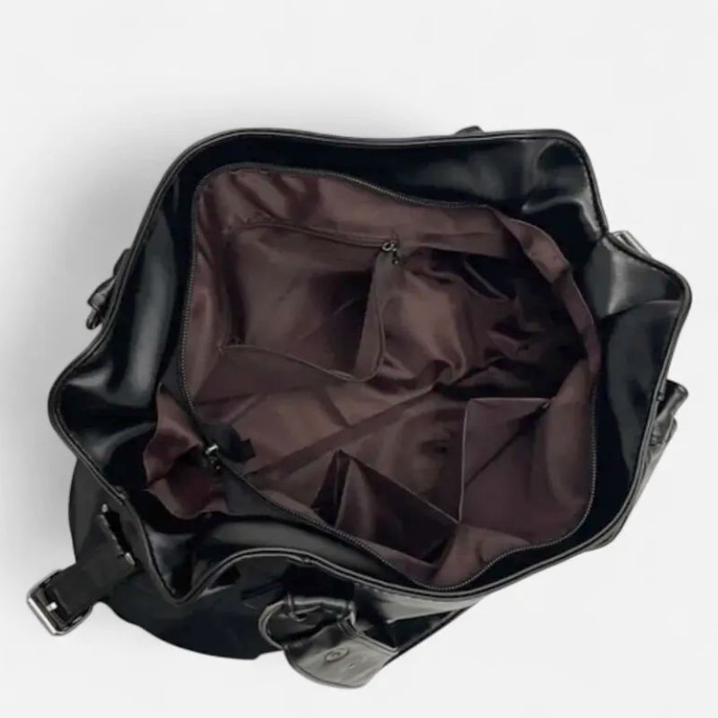 Sac à main de cours effet rétro souple et lisse - Rachel